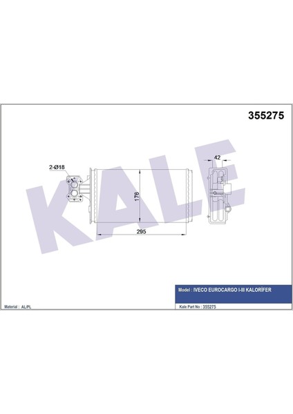 355275 355275 Kalorifer Radyatörü