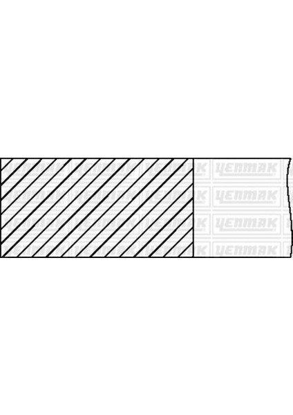 99-09078-050 99-9078-50 Motor Segman 050 (Npr Segman) Hilux Vigo 2,5 Td 2006-2012 92 mm 2kd Ftv Hucr