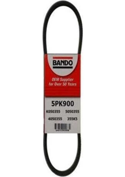 5PK900 5PK900 Kanallı Kayış Renault Twingo 1.2 8V 93-96 Mitsubishi Toyota 58357