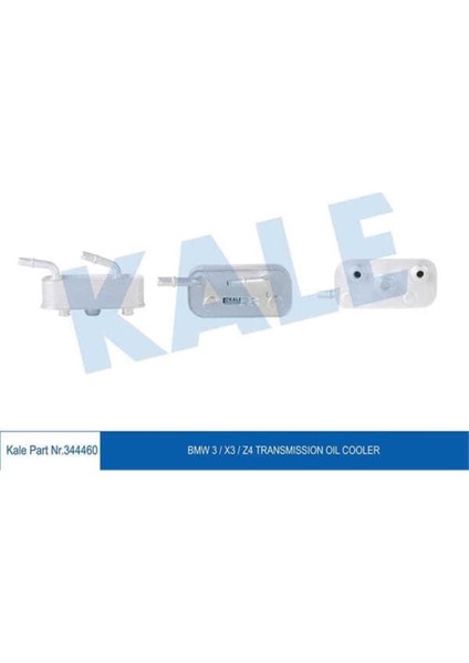 344460 Kale Oto Radyatör 344460 Yağ Soğutucusu Bmw 3 Bmw Z4 Bmw X3