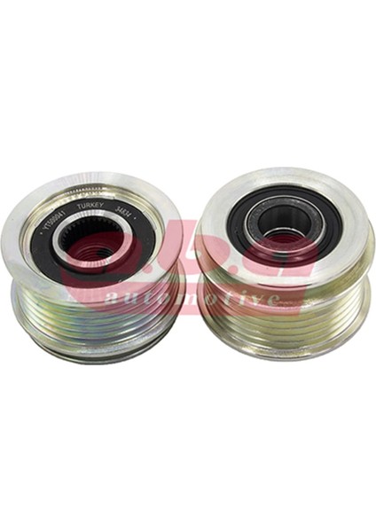 25500041 25500041 Alternatör Kasnağı Bosch Tip 6 Kanal Golf Vı Jetta Passat Touran Crafter T5 1,4 1,6 1,9