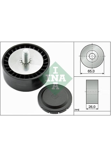 532080210 Alternatör V Kayıs Gergı Rulmanı Mercedes Benz C200D-C220D 4 Matıc 15- C250 Bluetec 14-Uyumlu