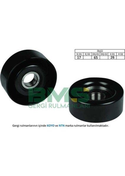 276 276 Alternatör V Kayış Gergi Rulmanı Accent Getz I10 I20 IX20 I30 IX35 I40 Matrıx Carens Iıı Cee