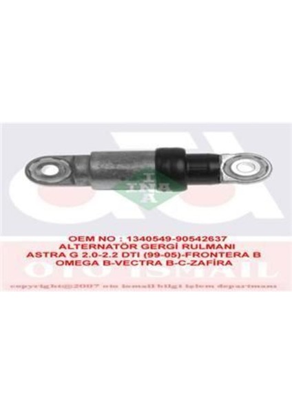 533007110 533007110 V Kayış Gergi Rulmanı Astra G Vectra B C 2.2 Dtı 16V Y22DTR