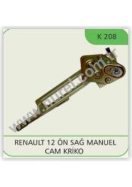 K208 K208 Cam Krikosu Ön Sağ Renault 12 Cam Krikosu