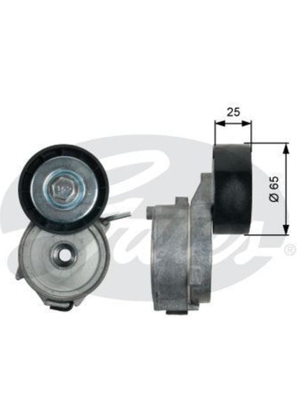 T39211 Alternatör V Kayıs Gergı Rulmanı Volvo S80 2.0tdı 08-V70 2.0d Freelander 2.2 06-C5 2.2 Mondeo 2.0td