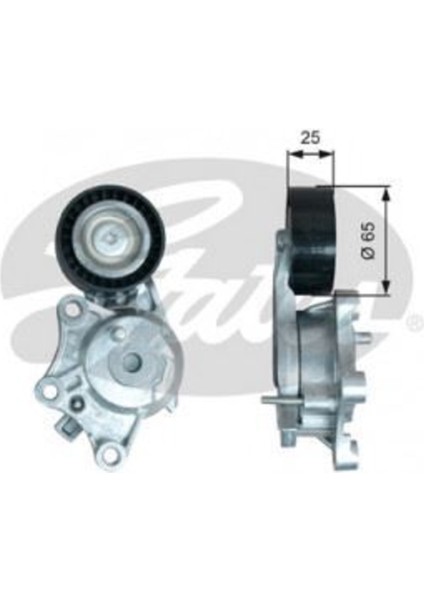 T39378 Alternatör Gergisi Alt 308 508 Partner Tepe Expert 4 DV6FD