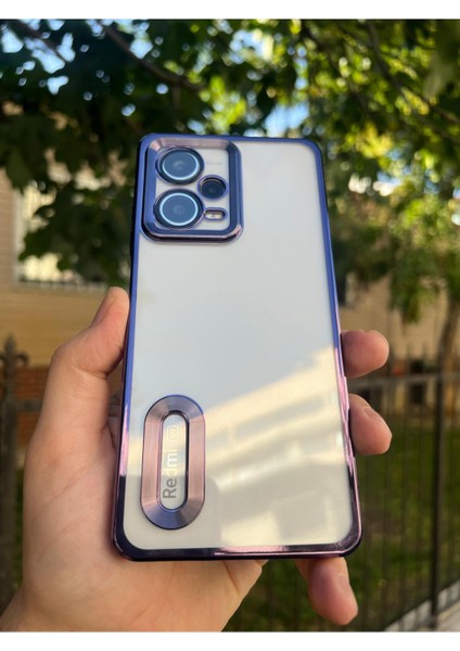 Xiaomi Redmi Note 12 Pro 5g Kamera Korumalı Şeffaf Logo Gösteren Kenarları Parlak Lüx Omega Kılıf fırsatları