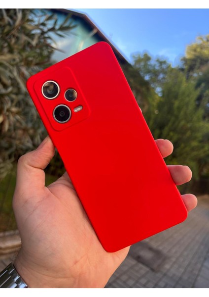 Xiaomi Redmi Note 12 Pro 5g Lansman Kamera Korumalı Içi Kadife Yumuşak Silikon Mara Kılıf