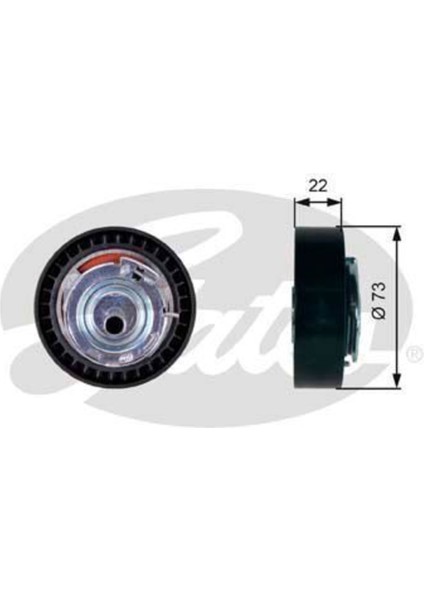 T43225 T43225 Gergi Rulmanı Logan 06- 10- 1.4 Mpı 1.6
