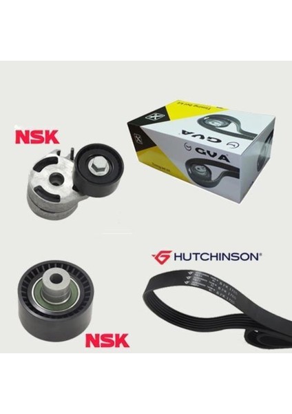 59A4325 59A4325 Alternatör Gergi Seti Kütüklü 206 Xsara 1.4hdı 407 Berlingo C5 1.6 Hdı Klimalı K026PK170