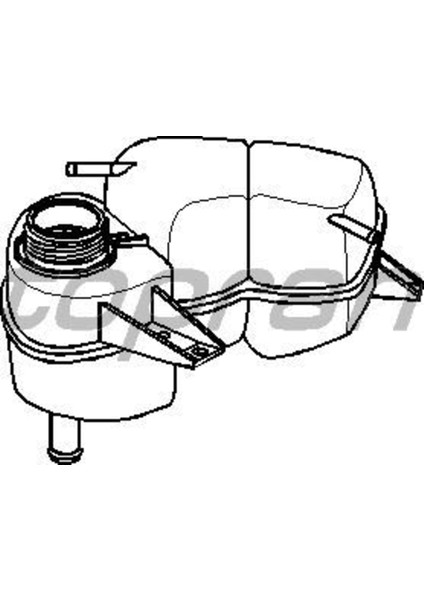 202258001 202258001 Genleşme Tankı (Opel: Astra F)