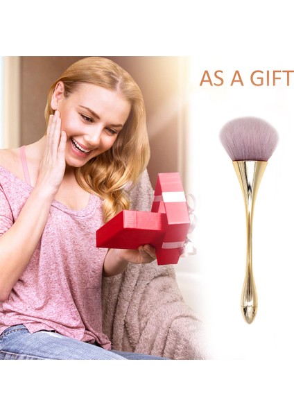 Nail Art Toz Fırçası Yumuşak Kıl Büyük Baş Fırçası-Internet Celebrity Brush-10 (Yurt Dışından) indirimleri