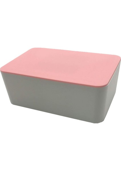 Wipes Dispenserlik,mühürlü Mendil Kapaklı Bebek Mendil Tutucusu (Pembe+Beyaz) (Yurt Dışından) fırsatları