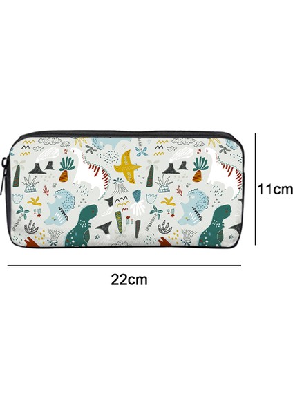 Dinozor Desenli Öğrenci Kalem Kutusu-32 (Yurt Dışından) fiyatları