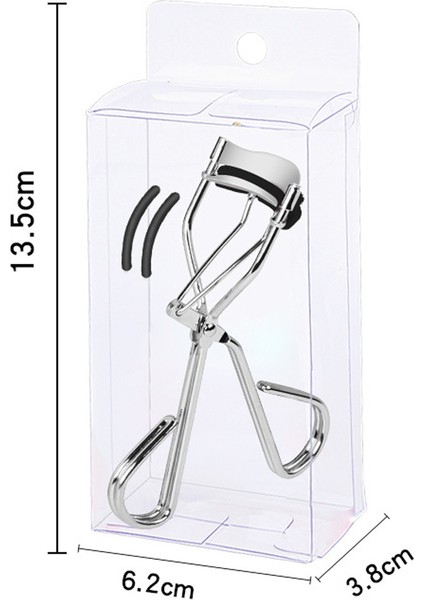 Çift Hatlı Kirpik Kıvırıcı Taraklı - Krom Kaplama - Siyah Taraklı Pvc Kutu (Yurt Dışından) fiyatları