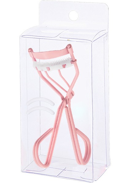 Çift Hatlı Kirpik Kıvırıcı Taraklı-Pembe-Beyaz Taraklı Pvc Kutulu (Yurt Dışından)
