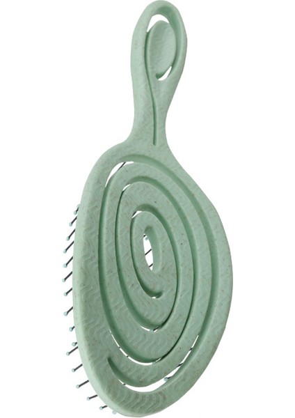 Saç Tarağı Kıvırcık Oval-Yeşil (Yurt Dışından)