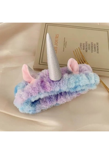 2 Adet Unicorn Pullu Saç Bandı-Mavi (Yurt Dışından) fırsatları