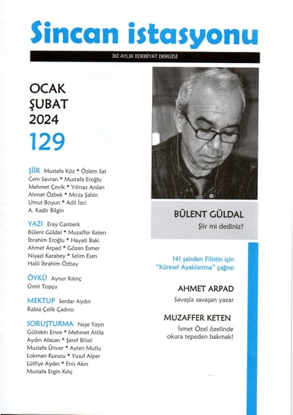 Sincan İstasyonu 129. Sayı Ocak - Şubat 2024