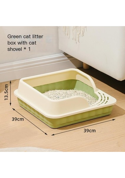 Çıkarılabilir Kedi Kumu Kutusu-Sarı (Yurt Dışından)