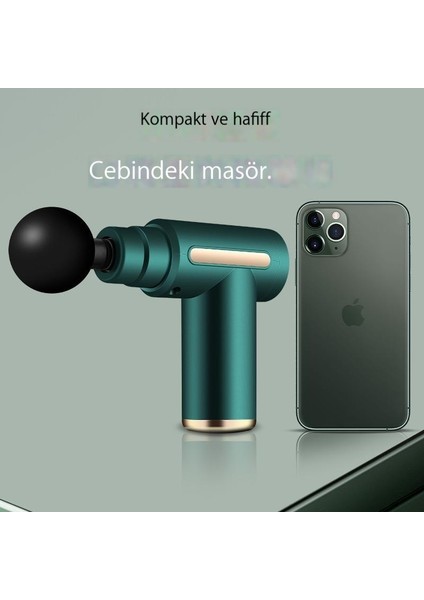 Meridian Masaj Elektrikli Sağlık Ekipmanları Mini Fasyal Tabancası-Yeşil (Yurt Dışından) fiyatları