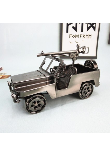 Metal Zanaat Willys Jeep Modeli Süsleri (Yurt Dışından)