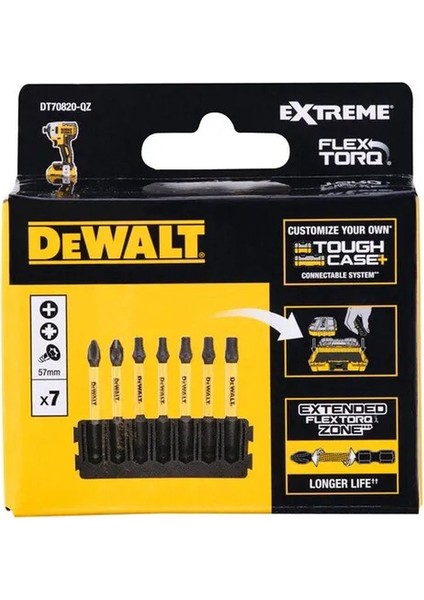 7 Parça 57MM Ph-Pz Mıx Bar Flextorq DT70819