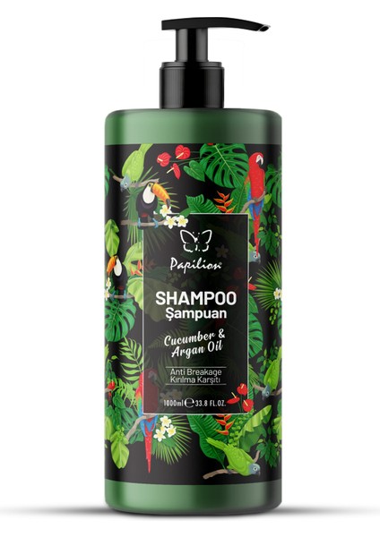 Salatalık Ve Argan Yağı Özlü Saç Şampuanı - 1000 Ml