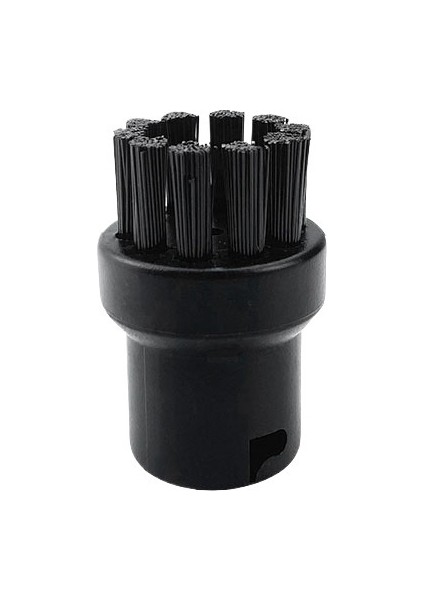 Yuvarlak Fırça Başlığını Temizleyen Karcher Sc1/2/3/4/5 Buharlı Temizleyici Aksesuarları Için Uygundur - Siyah (Yurt Dışından)