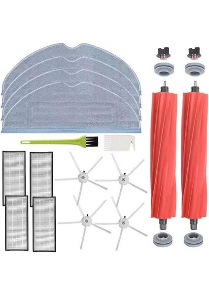 Roborock Süpürme Robotu S7 T7S T7SPLUS Için Uygun Filtre Elemanı Ana Fırça Bezi Yan Fırça Rulo Fırça Aksesuarları (Yurt Dışından)