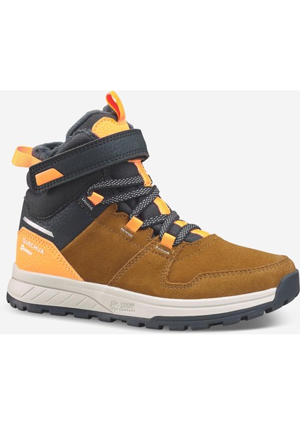 Quechua Çocuk Cırt Cırtlı Kar Botu - Deri - Sh100 Warm