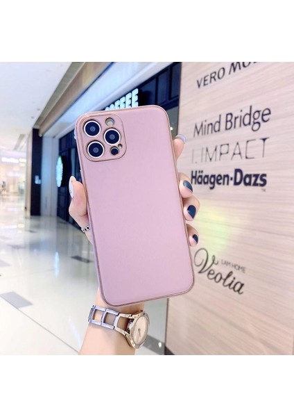 Apple Iphone 13 Pro Tpu Glossy Yumuşak Kamera Korumalı Cep Telefonu Kılıfı Mor