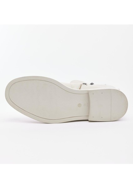 Hakiki Deri Fermuarlı Kadın Bot indirimleri