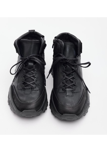 Bağcıklı-Fermuarlı Deri Erkek Bot modelleri