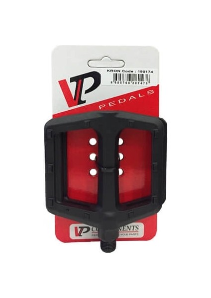 Vp VPE-535 Tırnaklı Platform Plastik Pedal Siyah