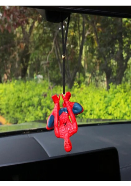 Sallanan Spiderman Araba Dikiz Aynası Süsü