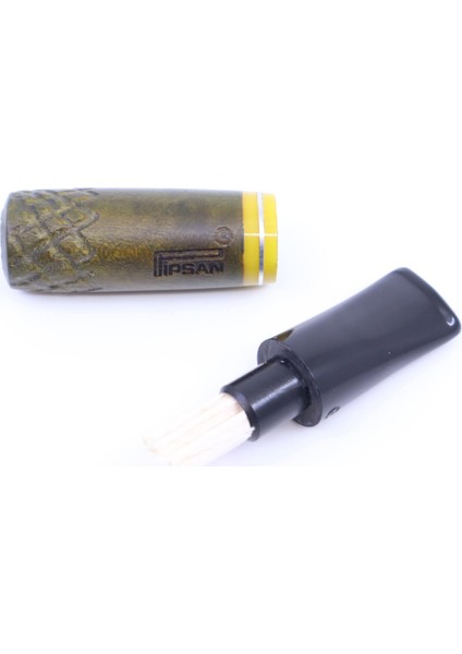 Toscanello Backwoods Işlemeli Ağızlık Yeşil - Sarı Şerit