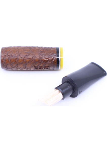 Toscanello Backwoods Duman Desen Işlemeli Ağızlık Kahverengi - Siyah/sarı Şeritli fırsatları