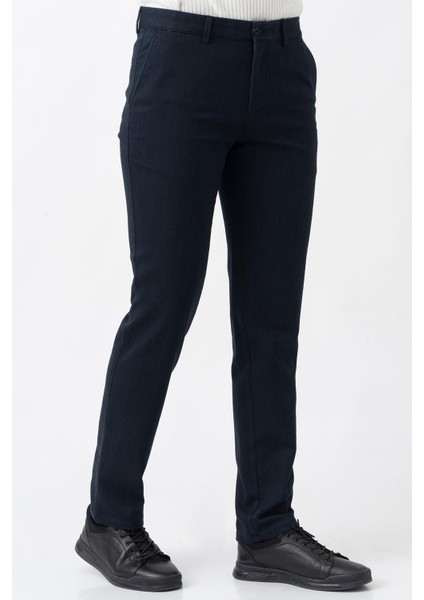 Medellín P1007 Cosmos Slim Fit Likralı Pantolon Mavi modelleri