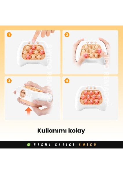 Pop It Oyun Konsolu Yapboz Oyun Makinesi (Yurt Dışından) fiyatları