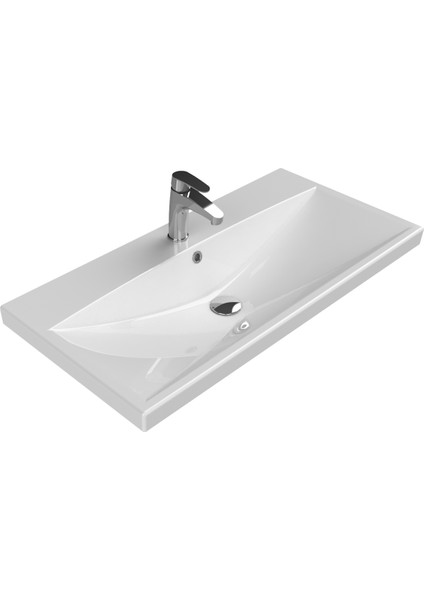 Seramik Cerastyle Elite 90 cm Lavabo