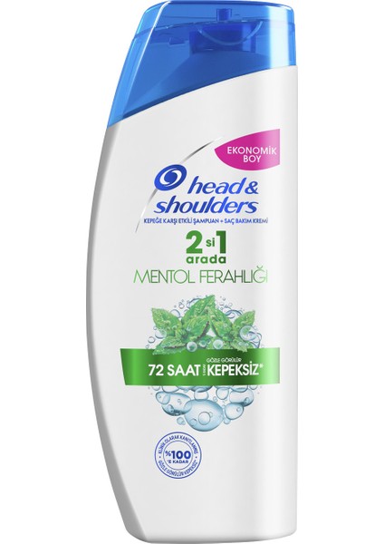 H&s Samp. 600 ml 2 In 1 Menthol