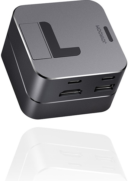 S-H121 J-Cube 8'i 1 Arada Usb-C Hub MacBook Stand