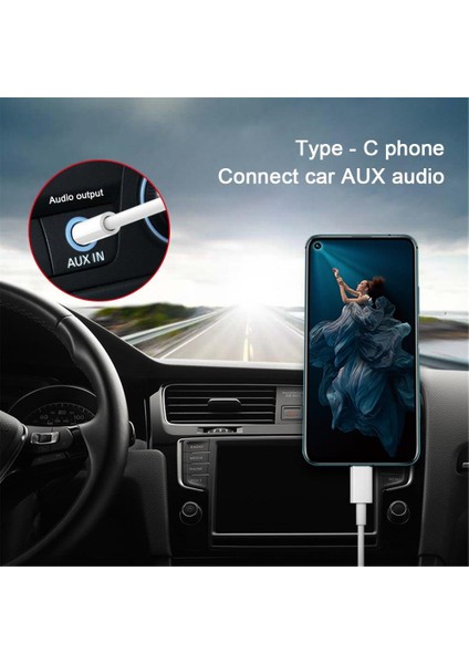 Type-C To AUX Kablosu Ses Dönüştürücü modelleri