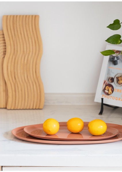 Cotta Limoges Oval Servis Terracota 43X22 cm fırsatları