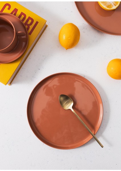 Cotta Limoges Pasta Tabağı Terracota 21 cm modelleri