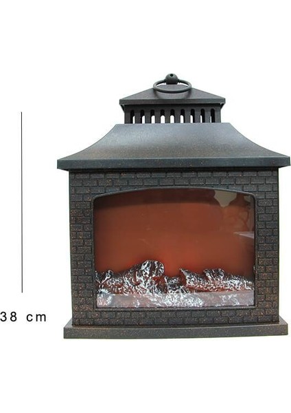 T.concept LED Dekoratif Şömine 30*13 cm
