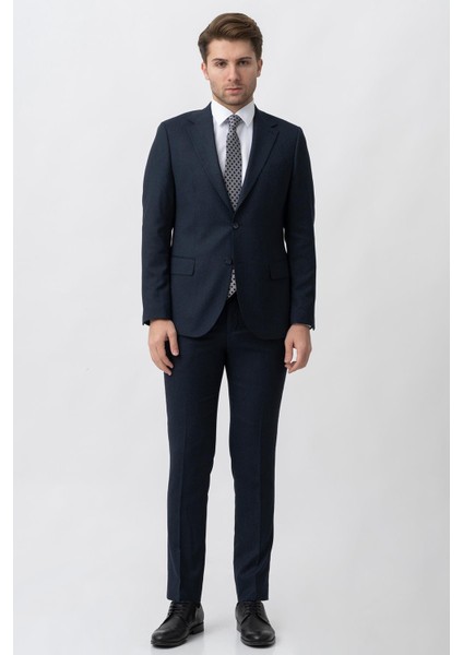Santa Marta T2031 Slim Fit 6 Drop Takım Elbise Desenli