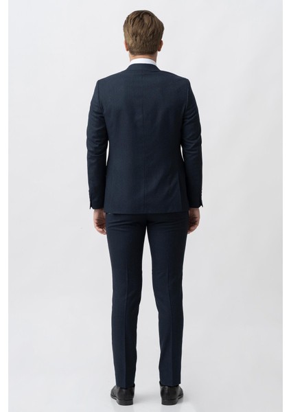 Santa Marta T2031 Slim Fit 6 Drop Takım Elbise Desenli indirimleri